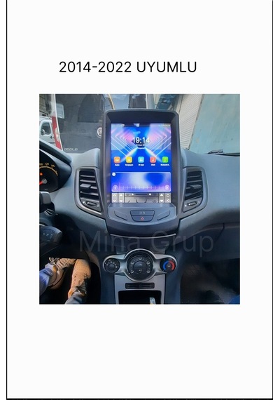 Snp Serisi Ford Fiesta Uyumlu 9.7" Tesla Multimedya Android Teyp 2009-2017 6-128 Gb 9.7''