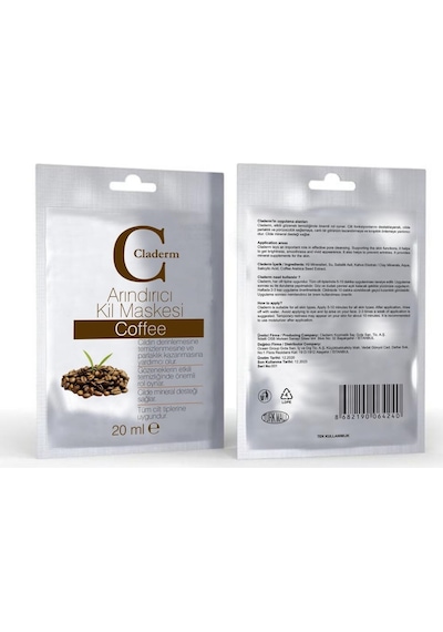 Claderm 20Ml Şase Coffee Kil Maskesi