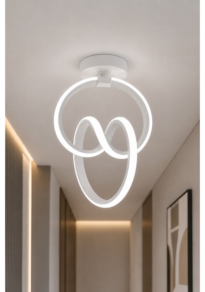 Evora Led Plafonyer Avize Beyaz Işık