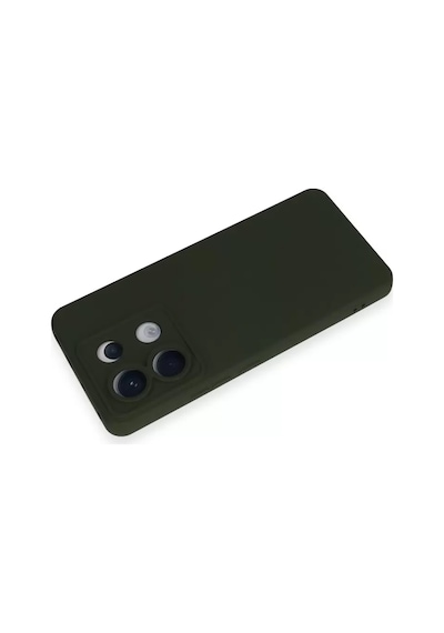 Newface Xiaomi Redmi Note 13 Pro 5g Kılıf Nano İçi Kadife Silikon - Koyu Yeşil Diğer