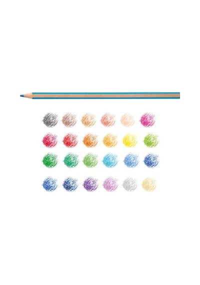 Supercolor Kuru Boya Kalemi 24'li Diğer
