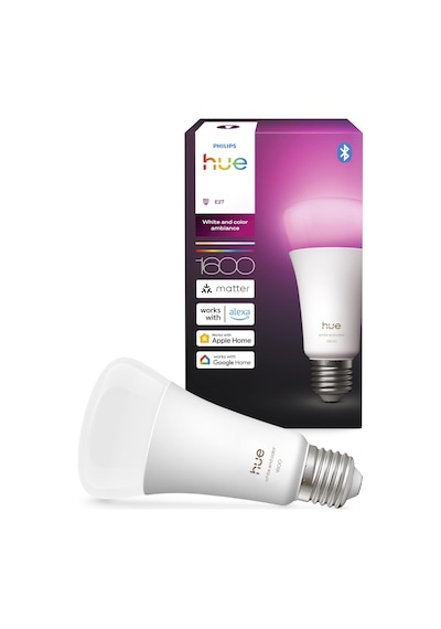 Philips Hue Led A67 Lamba, Beyaz Ve Renkli Ambiyans, E27 Duy, 11,