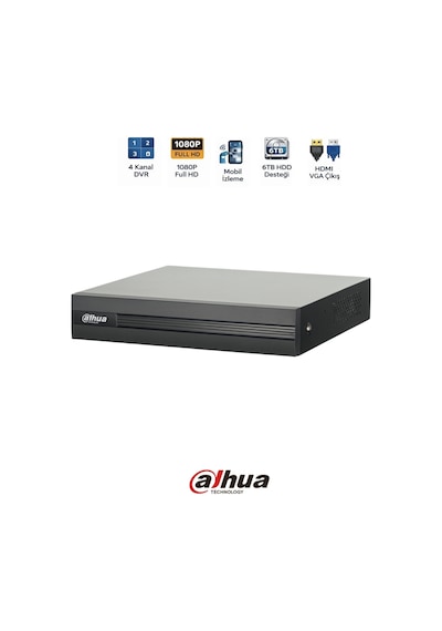 Xvr1b04 I T 4 Kanal Dvr Güvenlik Kamera Kayıt Ünitesi