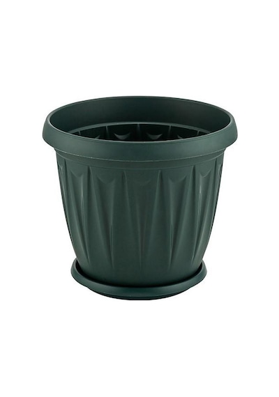Omnipazar Sy-5703 3,5 Litre Plastik Ürgüp Saksı Yeşil