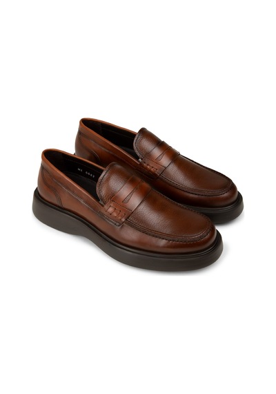 Deery Erkek Taba Renk Hakiki Deri Loafer Ayakkabı - F6683mtbap01 Taba Deery Erkek Taba Renk Hakiki Deri Loafer Ayakkabı - F6683mtbap01 Taba