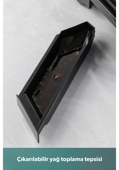 Homend Grilliant 1344h Inox Gövdeli, Döküm Çıkarılabilir Plakalı Tost Ve Izgara Makinesi