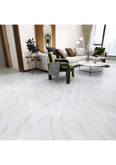 6 Adet 30cmx60cm Yapışkanlı Floor Pvc Panel 803 Yer Zemin Kaplama Paneli Arkası Kauçuklu