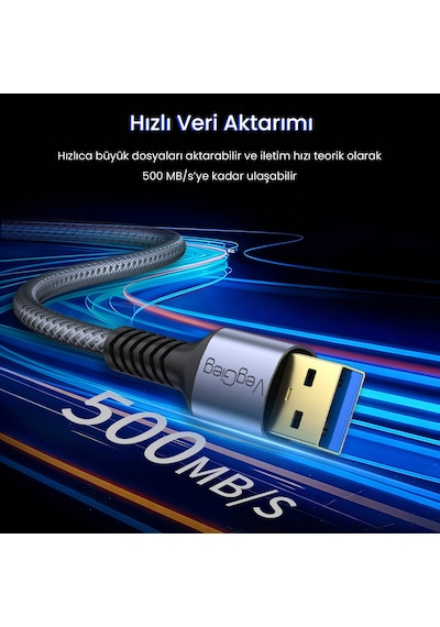 Veggieg Usb 3.0 Uzatma Kablosu 2 Metre 10588008