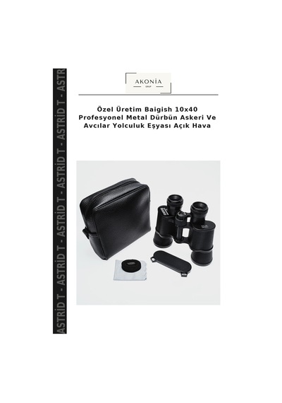 Özel Üretim Baigish 10x40 Profesyonel Metal Dürbün Askeri Ve Avcılar Yolculuk Eşyası Açık Hava Diğer