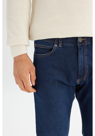 Lee Extreme Motion Slim Fit Pamuklu Erkek Jean Pantolon L72a00014cr Mavi
