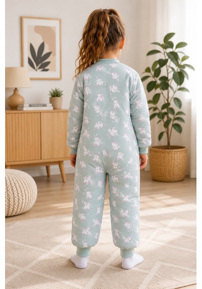 Babyhola 2.5 Tog Yorgan Gerektirmeyen Kalın Elyaf Dolgulu Çocuk Uyku Tulumu Pamuk Astarlı Unisex 6020 Turkuaz Babyhola 2.5 Tog Yorgan Gerektirmeyen Kalın Elyaf Dolgulu Çocuk Uyku Tulumu Pamuk Astarlı Unisex 6020 Turkuaz