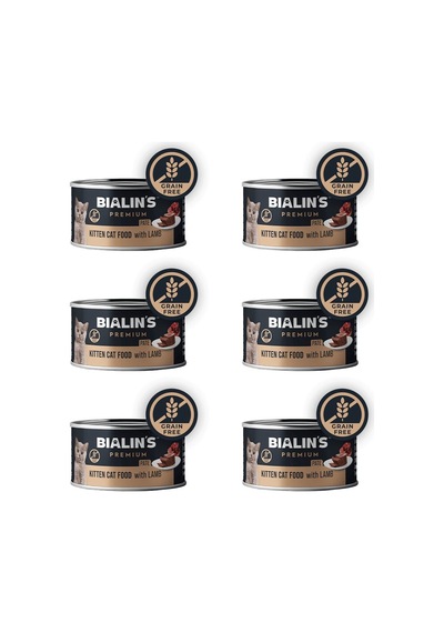 6'lı Yavru Kedi Maması - Kuzulu 100 Gram