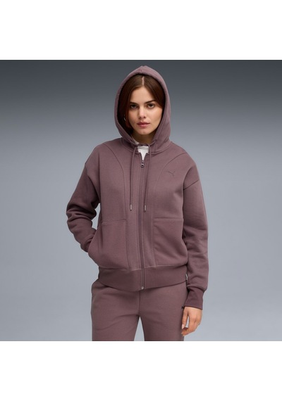 Puma Her Relaxed Kadın Mor Kapüşonlu Ceket Mor