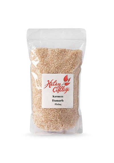 Hatay Çiftliği Kırmızı Damarlı Pirinç 1 KG