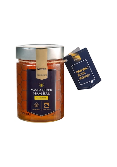 Metro Premium Van Balı 450 G - Ham Ve Doğal Kahvaltılık Bal 4'li Avantaj Paketi - 4 Adet Tarı