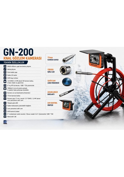Gn200 Standart Knal Gözlem Kamerası