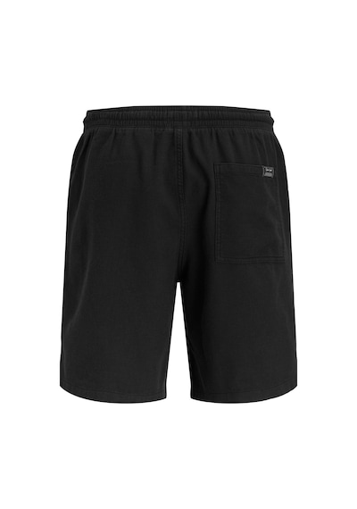 Jack & Jones Jpstjaıden Waffle Dokulu Erkek Şort Siyah