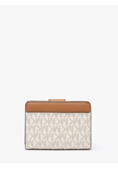 Michael Kors Cüzdan Small Signature Logo Wallet 32r4g0kf5b Beyaz