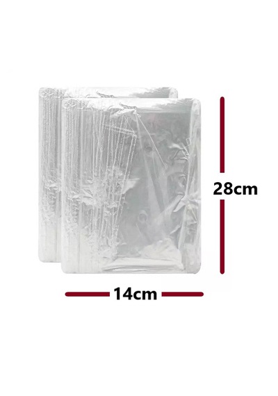 Jokey Ambalaj 14x28cm Esnek Dayanıklı Bantsız 8mic. Naylon Bakliyat Poşeti Aksesuar Torbası 1kg