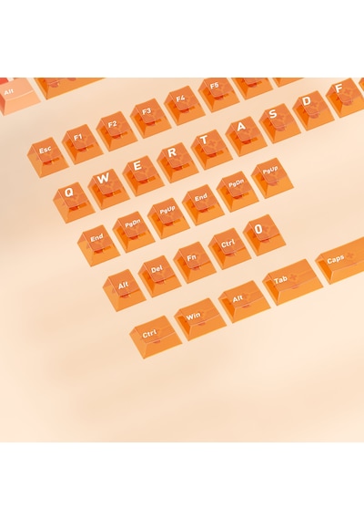 Mekanik Klavye Keycaps Rgb Şeffaf Gaming Pbt Tuş Takımı Diğer