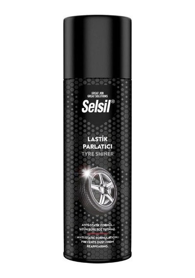 Selsil Oto Dış Bakım Seti 4 Parça Zift Katran-lastik-motor-silikon Spreyi