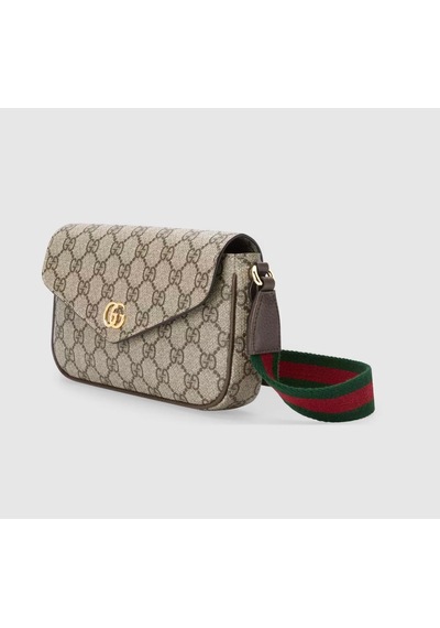 Gucci Ophidia Pochette Bag Kahverengi