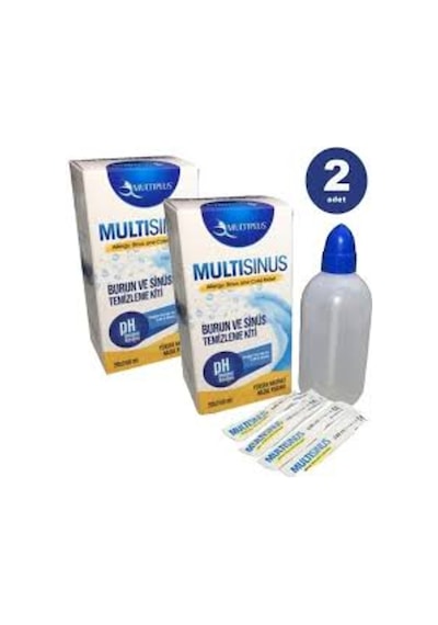 Multi Sinüs Rinse Burun ve Sinüs Temizleme Kiti X 2 Adet