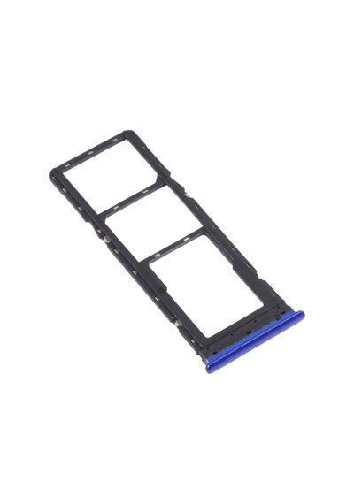 İnfinix Hot 10t Uyumlu Sim Tepsisi - Mavi Sim Ve Sd Kart Yuvası.