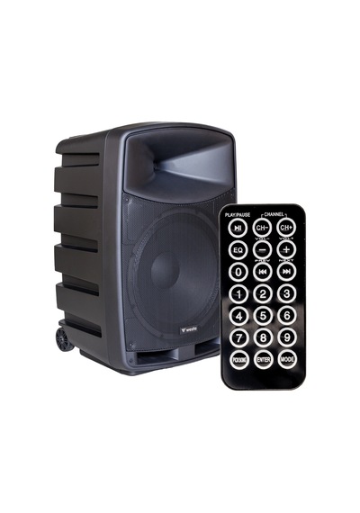 Westa Wap-15505 400 Watt 15 2 Yollu 2 El Telsiz Mikrofonlu Blueto