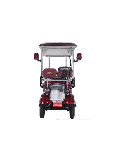 Arora Nostalji 72vx45ah 4 Teker Elektrikli Moped 1500 W Bordo