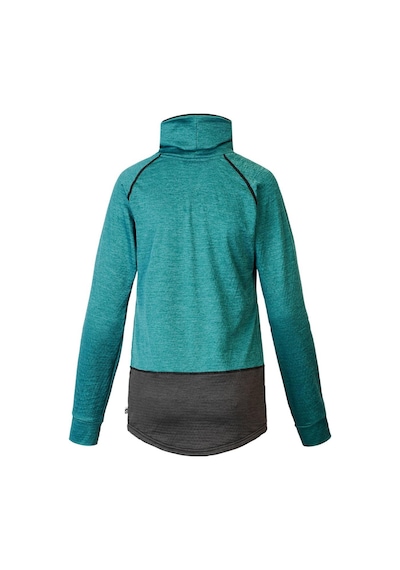Picture Blossom Grid Fleece Kadın Süveter Çok Renkli