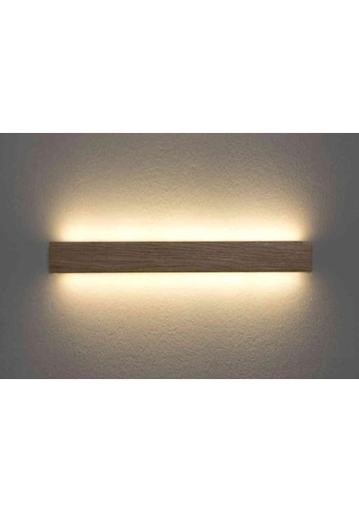 Bfdshop Led Aydınlatma Ahşap Çift Yönlü Aplik Bar Dekor Led