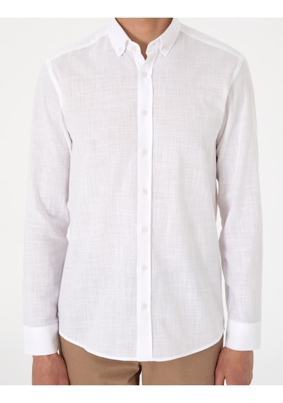 Pierre Cardin Erkek Beyaz Gömlek Desenli 50307025-vr013 Beyaz Pierre Cardin Erkek Beyaz Gömlek Desenli 50307025-vr013 Beyaz