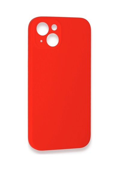 Apple Uyumlu iPhone 13 Mini Kılıf Lansman Legant Silikon - Kırmızı 0.2M-Çok Renkli