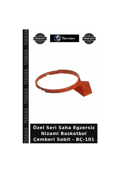 Özel Seri Saha Egzersiz Nizami Basketbol Çemberi Sabit - Bç-101