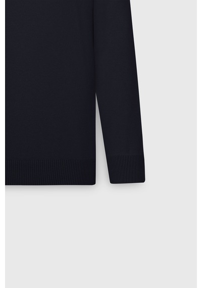 AC&Co / Altınyıldız Classics Erkek Laci Pamuklu Standart Fit Normal Kesim Bisiklet Yaka Triko Kazak Lacivert AC&Co / Altınyıldız Classics Erkek Laci Pamuklu Standart Fit Normal Kesim Bisiklet Yaka Triko Kazak Lacivert