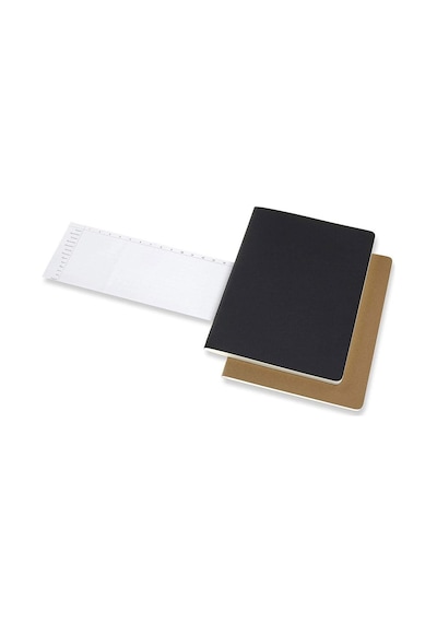 Moleskine Cahier Journals Subject Defter 19x25 Black/kraft Brown Kahverengi - Siyah