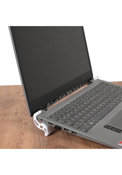 Universal Notebook Macbook Standı Leptop Diz Üstü Bilgisayar Standı Beyaz Renk
