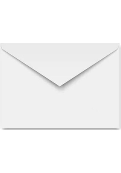 Para Zarfı Düğün Oyal Zarf 12x18cm Silikonsuz 50 Adet Beyaz