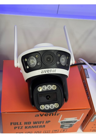 Av-s302 4mp 2 Kameralı Wifi Ptz Kamera