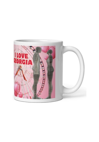 Gürcistan Kupa Bardak 2 Adet Seyahat Hatıra Georgia Mug