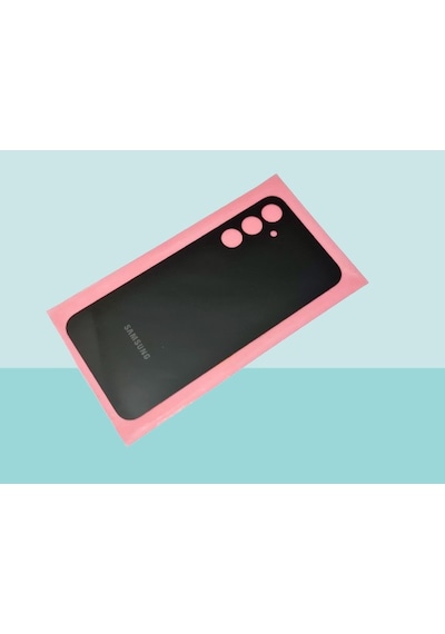 Samsung Galaxy A25 Uyumlu Arka Pil Batarya Kapağı - Siyah Çok Renkli