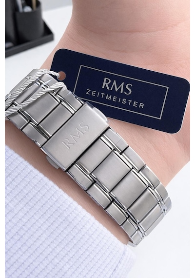 Rms Romanson Titanium Özel Tasarım 5 Atm Suya Dayanıklı 2 Yıl Garantili Erkek Kol Saati Ag.2141.13 Gri