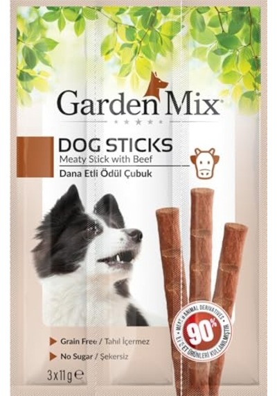 Dana Etli Köpek Stick Ödül 3lü, 580-201 Enerji Sınıfı A+