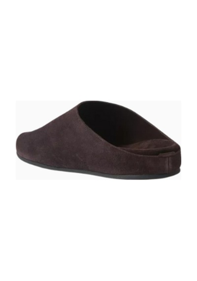 Camp Jeffrey Campbell Kadın Süet Slip-on Sabo Terlik, Rahat Günlük Ve Şık Tasarım Kahverengi