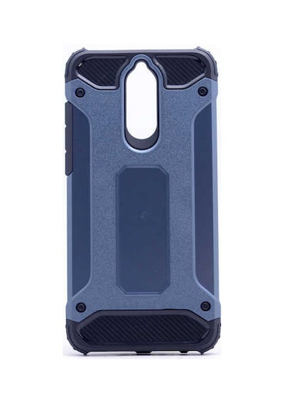 Kilifone - Mate 10 Lite Uyumlu - Kılıf Çift Katman Zırh Tank Crash Military Kapak - Gold