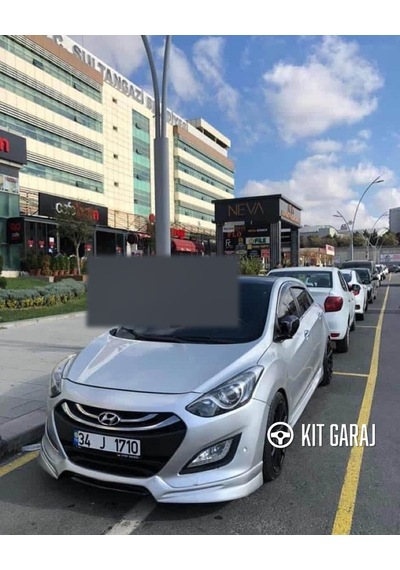 Kit Garaj Hyundai I30 Custom Ön Ek Plastik