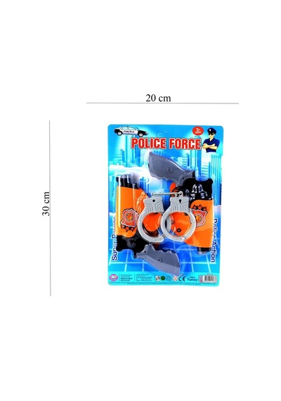 Hoobi Toys Kartela 2li Kelepçeli Silah Set