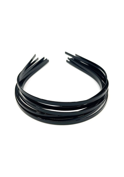 12 Adet 5 Mm Metal Taç Siyah Renk
