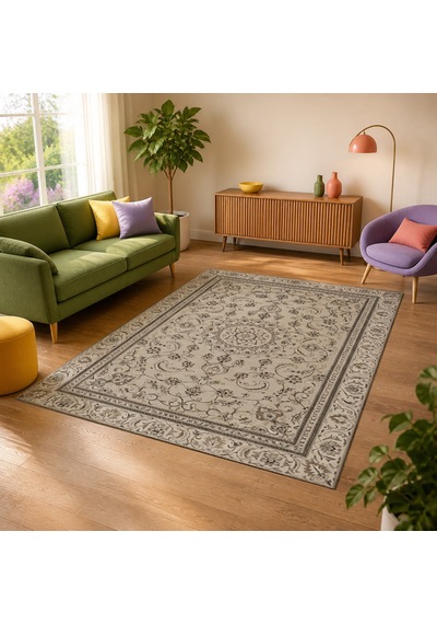 Kartela Halı Suma Halı Jüt Taban Dokuma Halı Bej - 100 X 150 Cm